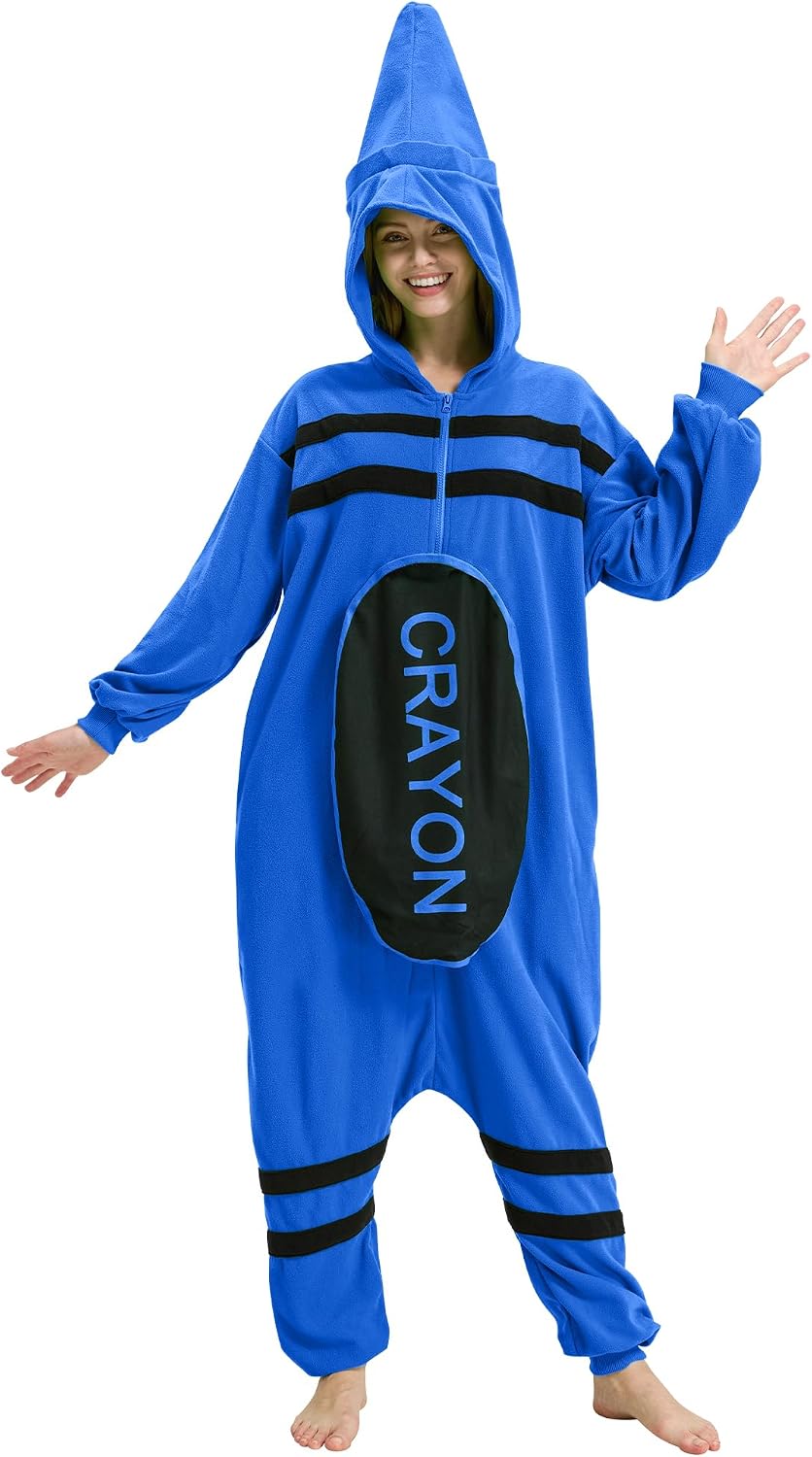 Certified Adult Crayon Onesie Halloween Costume — WeirdThingsToBuy weird find