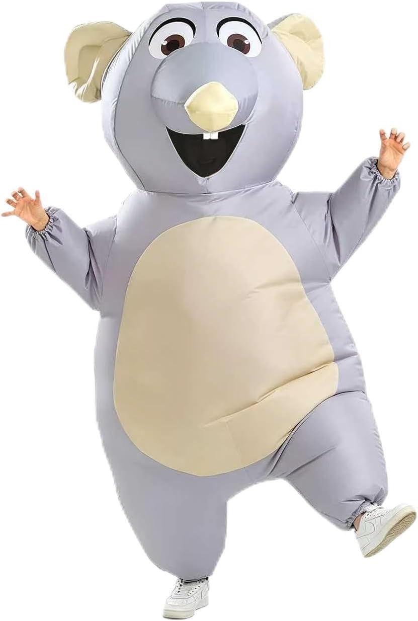Certified Adult Inflatable Mouse Costume — WeirdThingsToBuy weird find