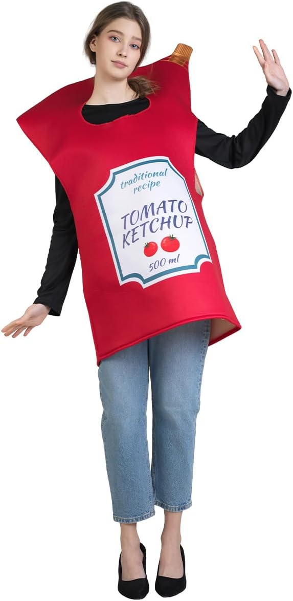 Certified Adult Ketchup Mustard Costume Halloween — WeirdThingsToBuy weird find