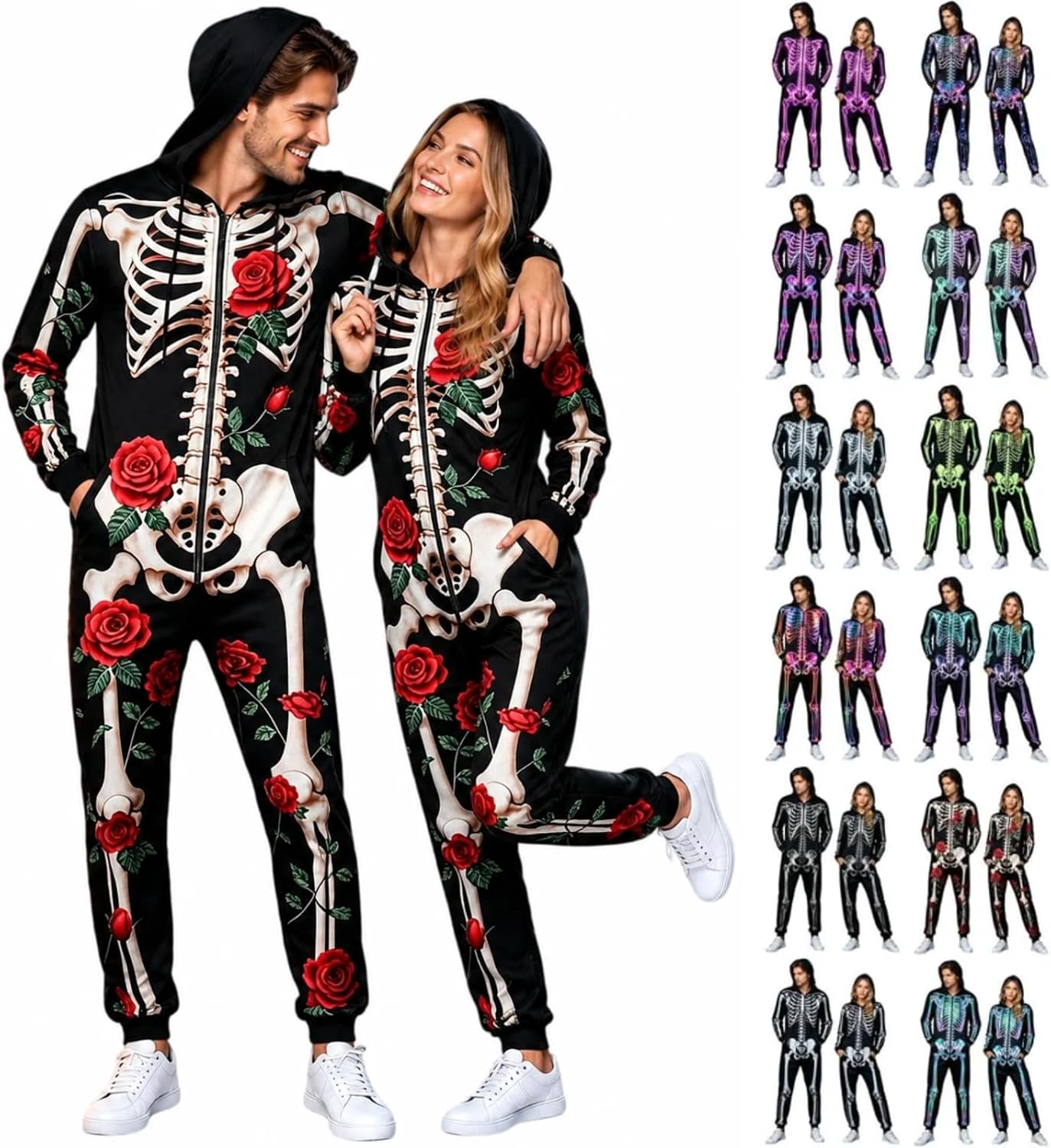 Certified Adult Men's Skeleton Halloween Costume — WeirdThingsToBuy weird find