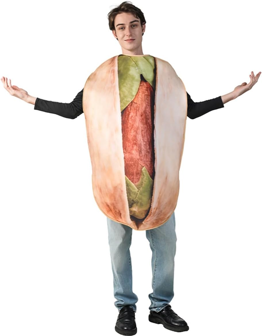 Certified Adult Pistachio Costume Pecan Costume — WeirdThingsToBuy weird find