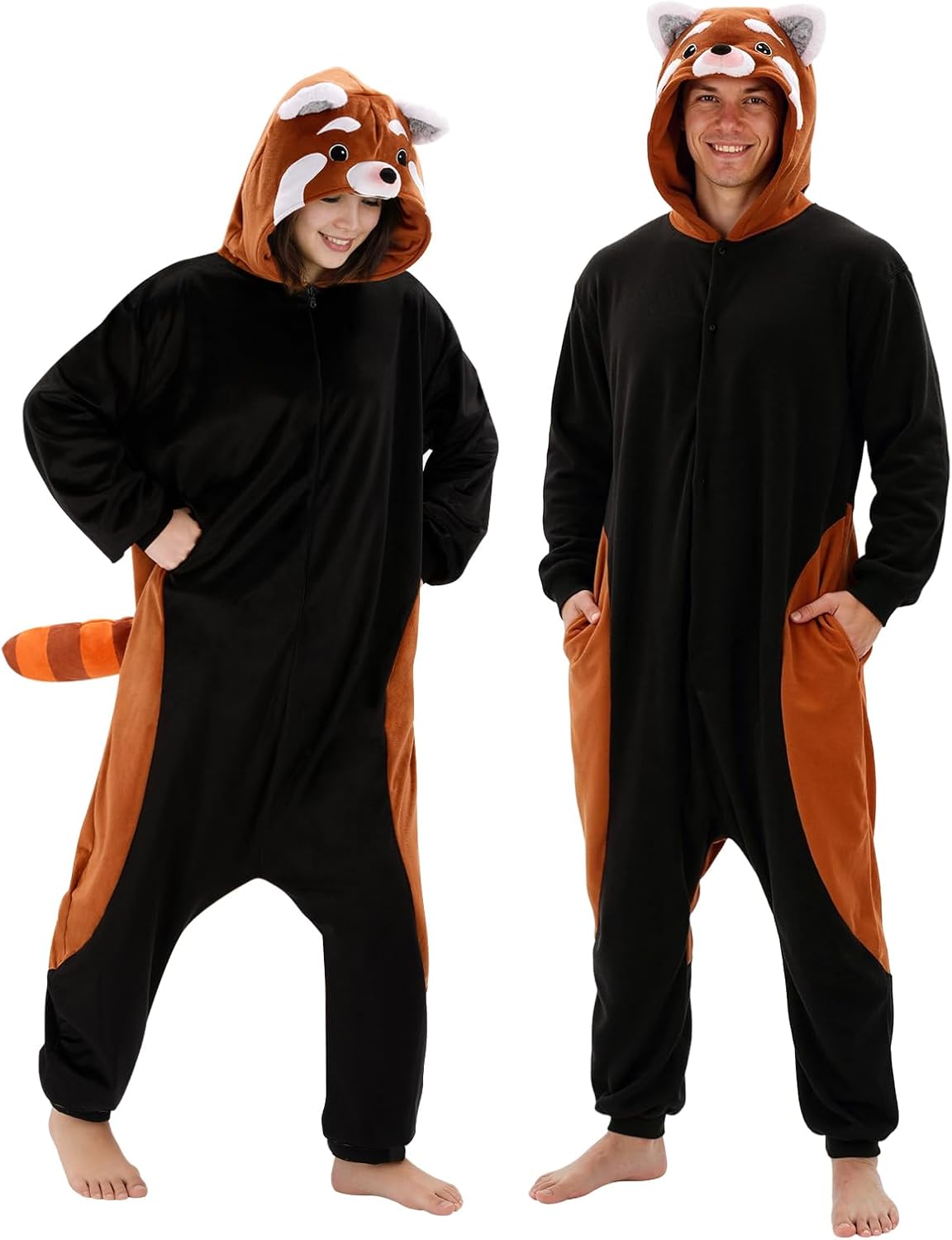 Certified Adult Red Panda Onesie Costume — WeirdThingsToBuy weird find