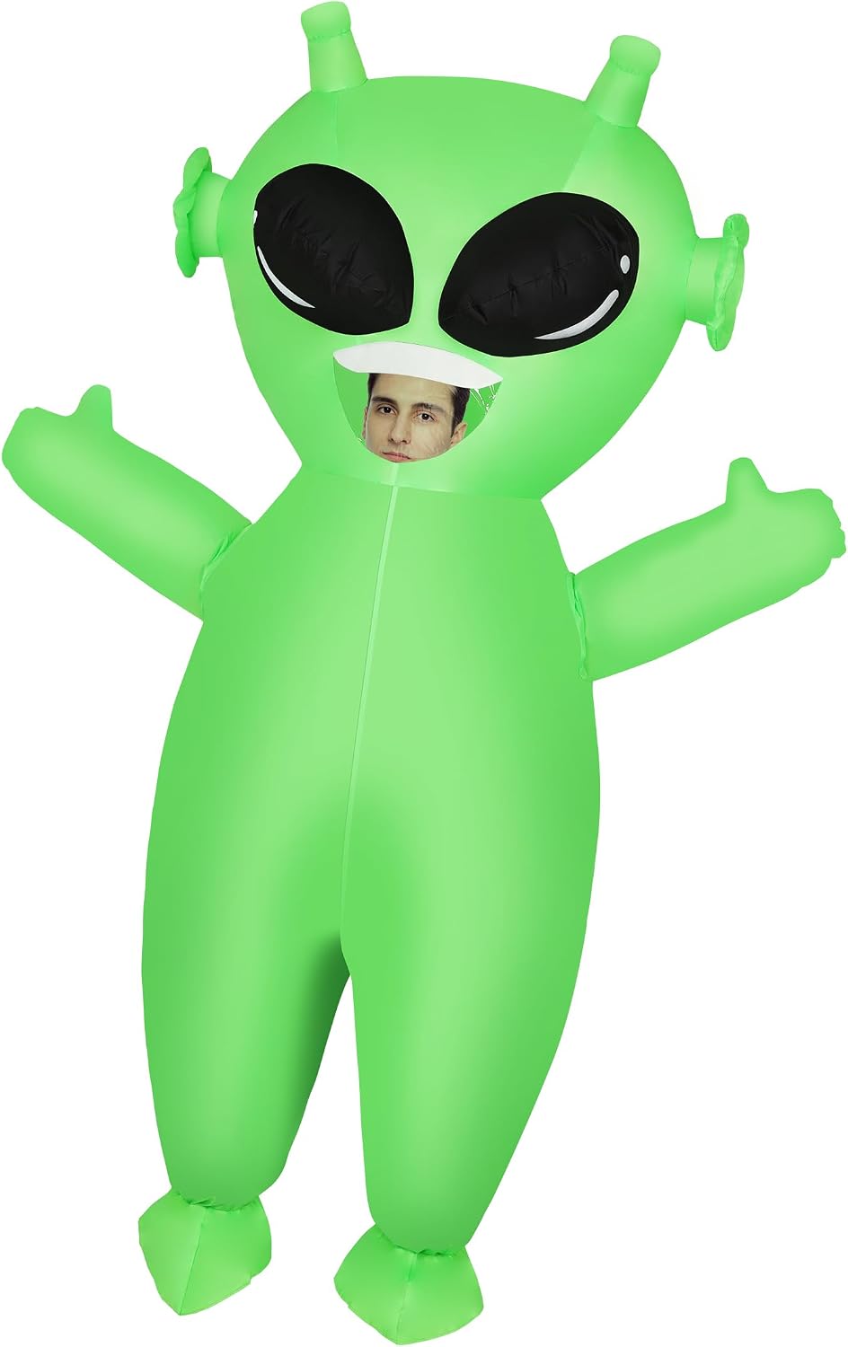 Certified Alien Costume Inflatable Costume Adult — WeirdThingsToBuy weird find