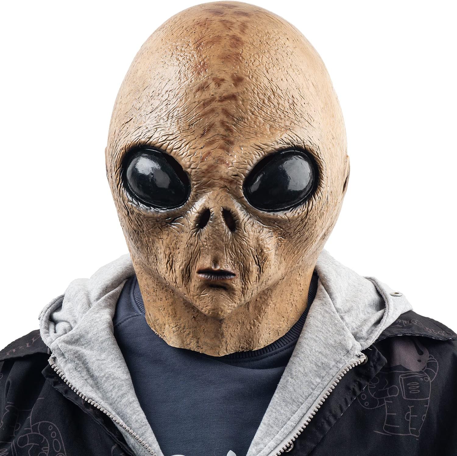 Certified Alien Creature Mask Full Head — WeirdThingsToBuy weird find