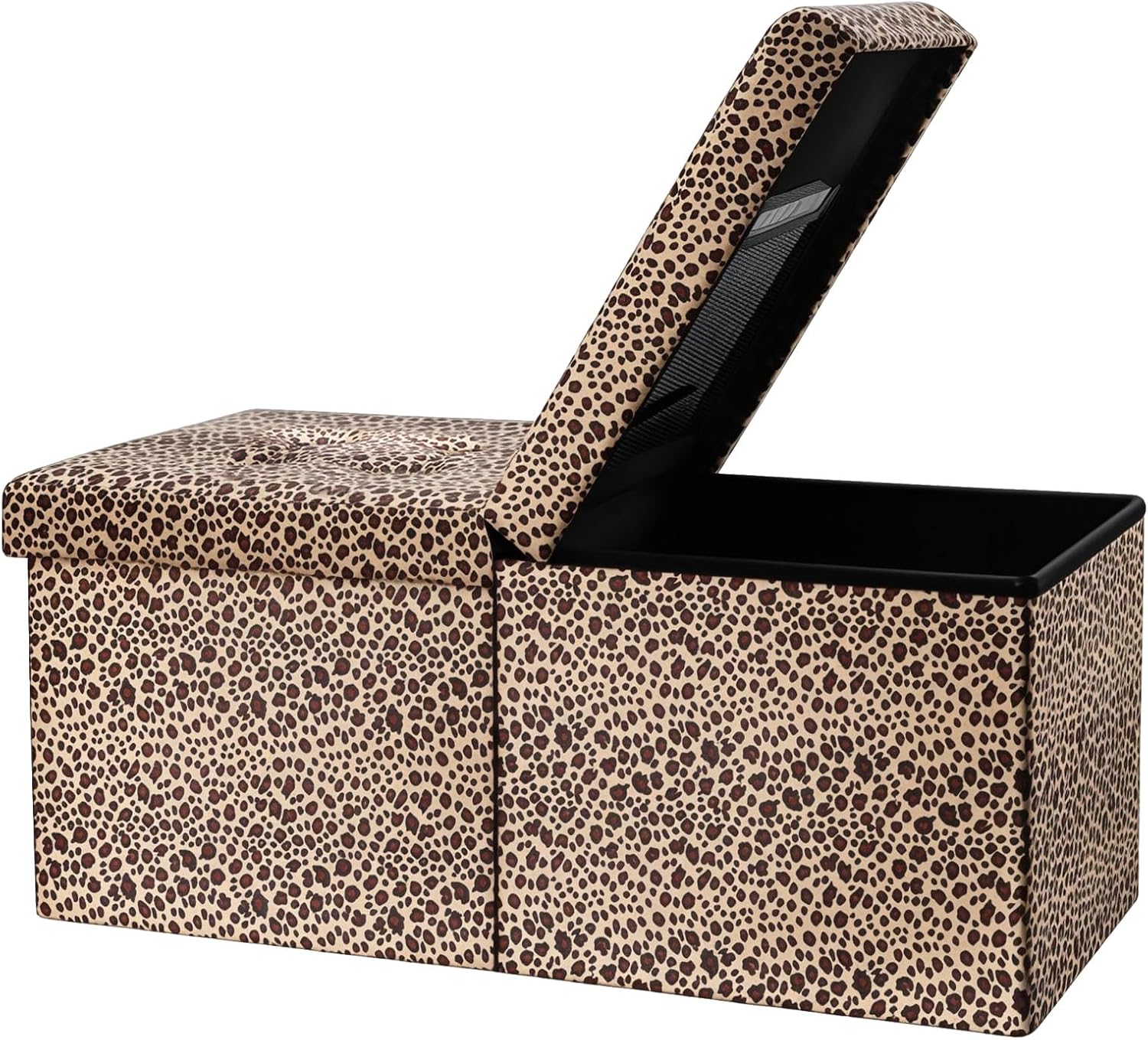 Certified Amassmile Footrest Ottoman Storage Bench — WeirdThingsToBuy weird find