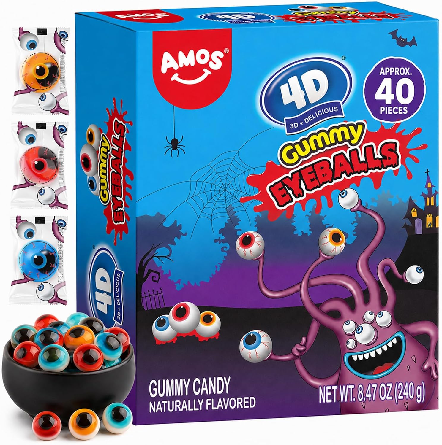 Certified Amos 4d Gummy Eyeballs Candy — WeirdThingsToBuy weird find