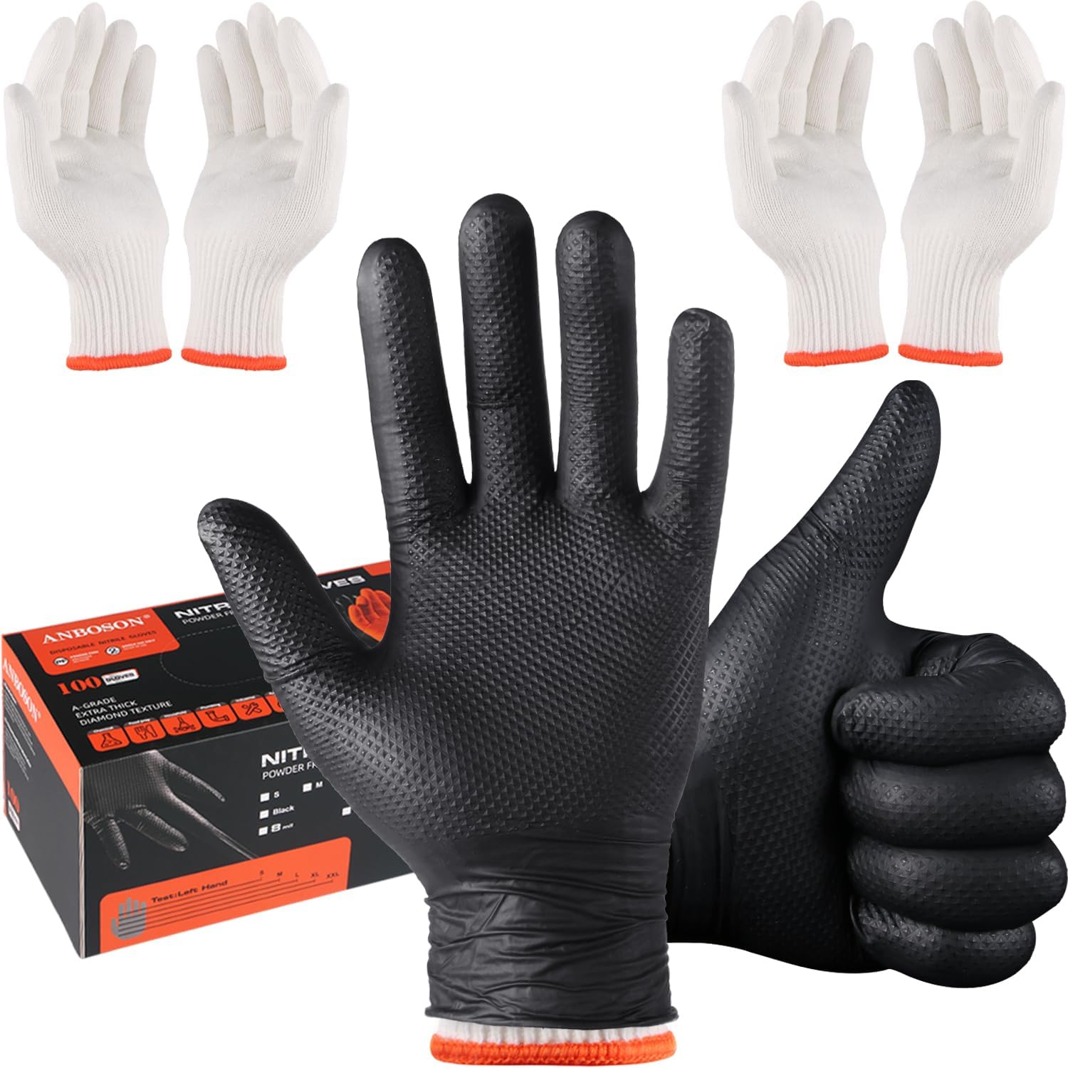 Certified Anboson Bbq Gloves Disposable Heat — WeirdThingsToBuy weird find