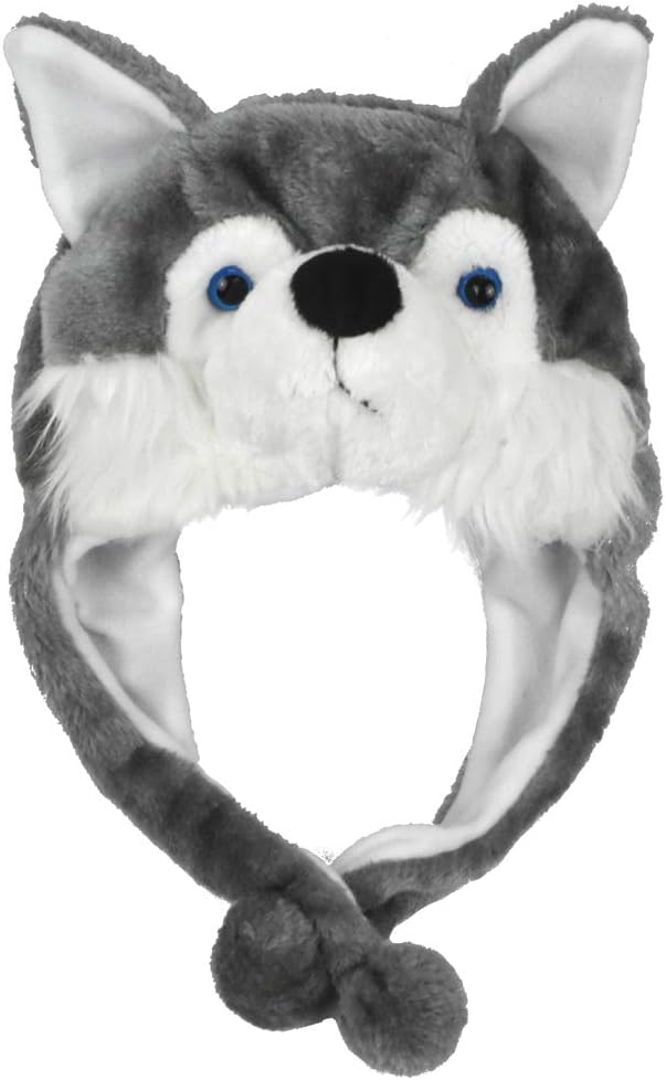 Certified Animal Plush Hats Women Men — WeirdThingsToBuy weird find