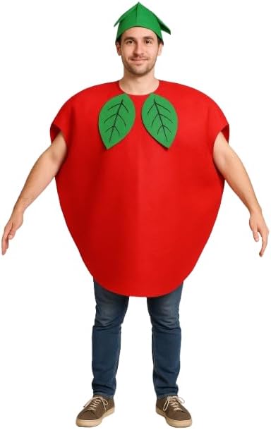 Certified Apple Costume Adult — WeirdThingsToBuy weird find