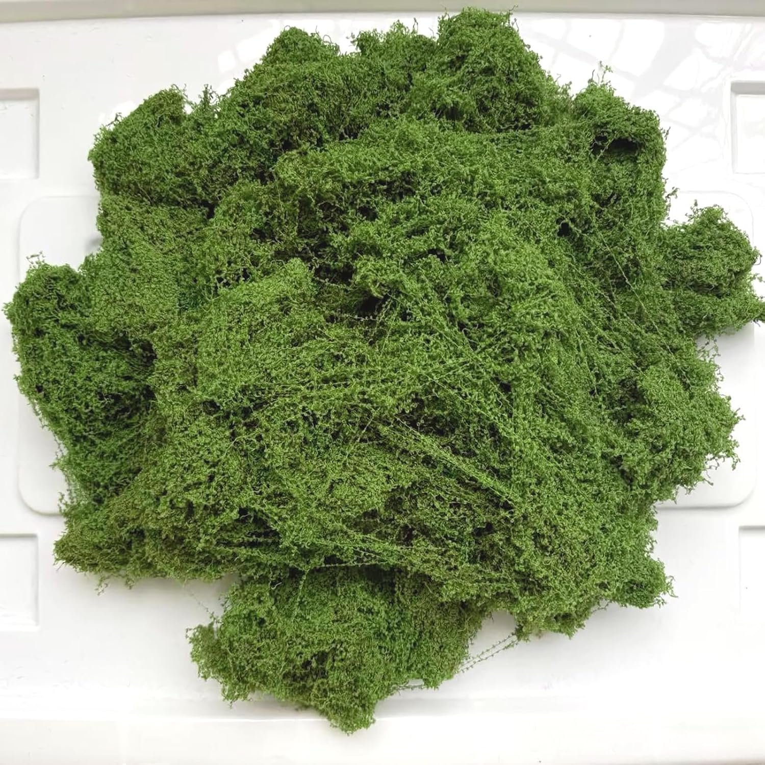 Certified Artificial Dark Green Moss Potted — WeirdThingsToBuy weird find
