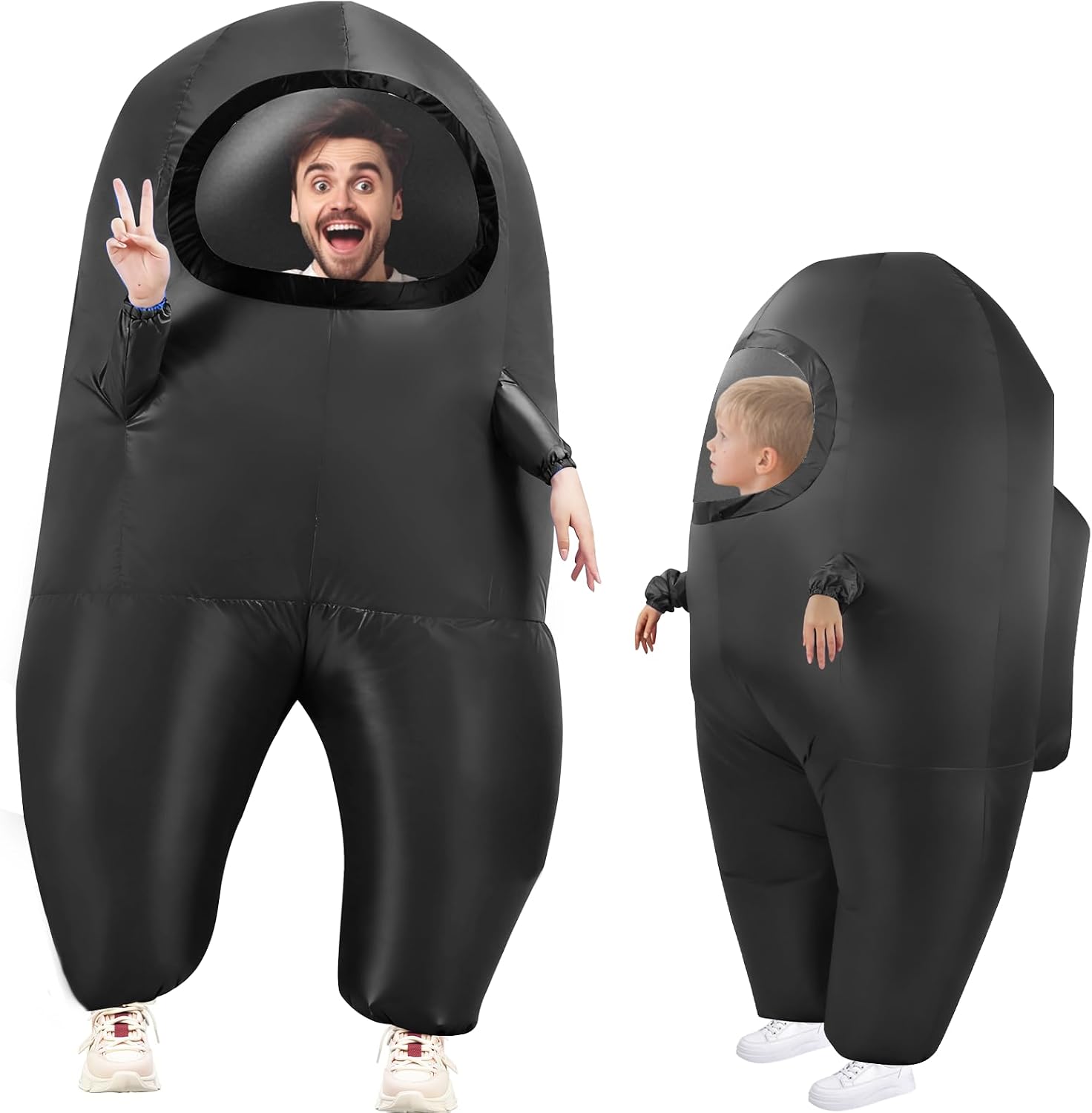Certified Astronaut Costume Inflatable Costume Funny — WeirdThingsToBuy weird find