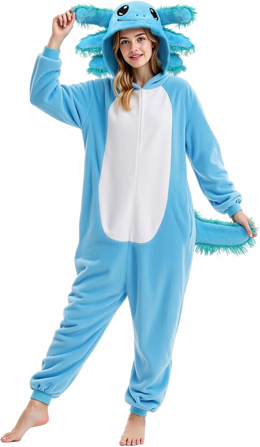 Certified Axolotl Costume Adult Women Animal — WeirdThingsToBuy weird find