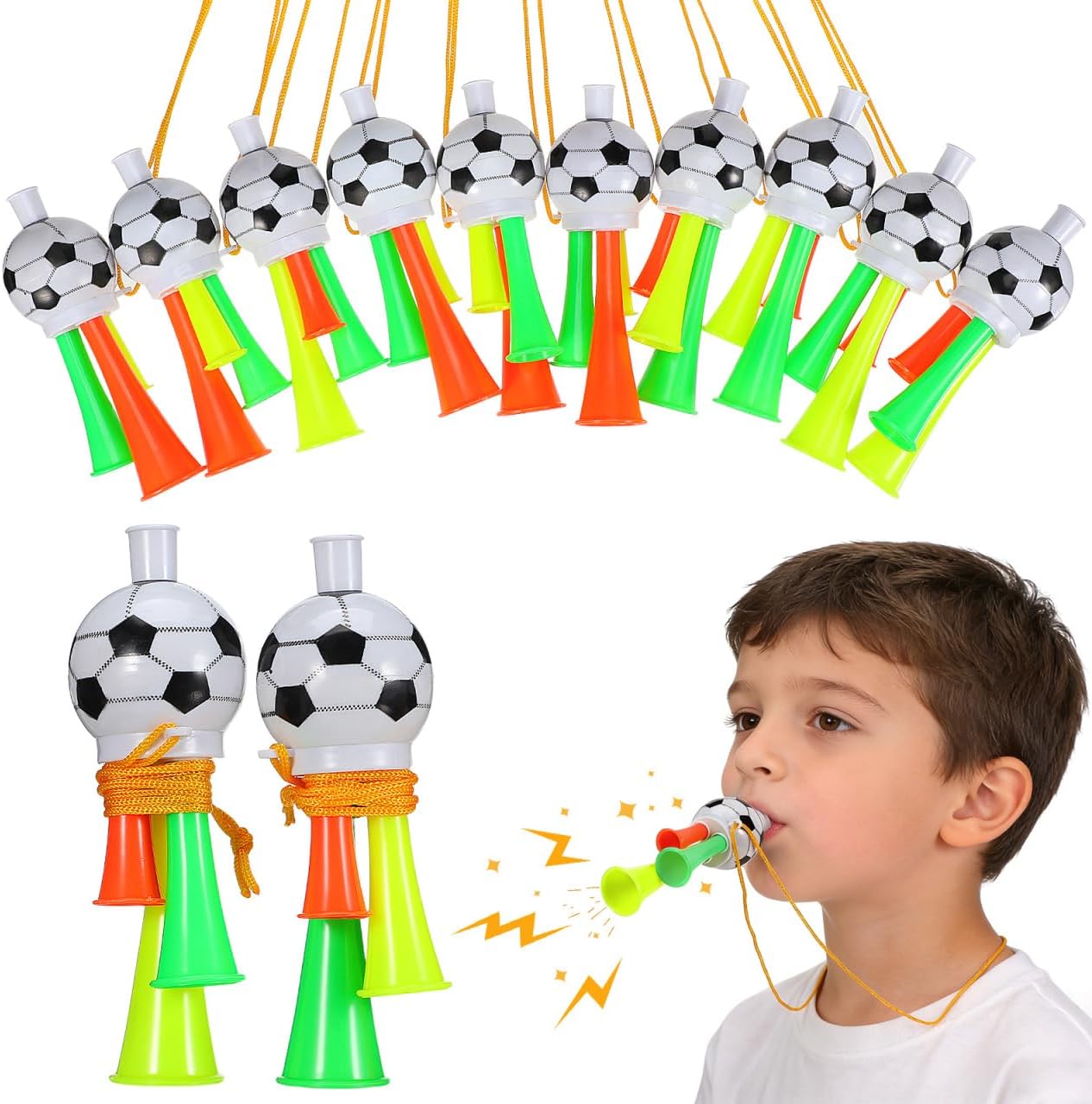 Certified Besportble 10pcs Vuvuzela Stadium Horns — WeirdThingsToBuy weird find