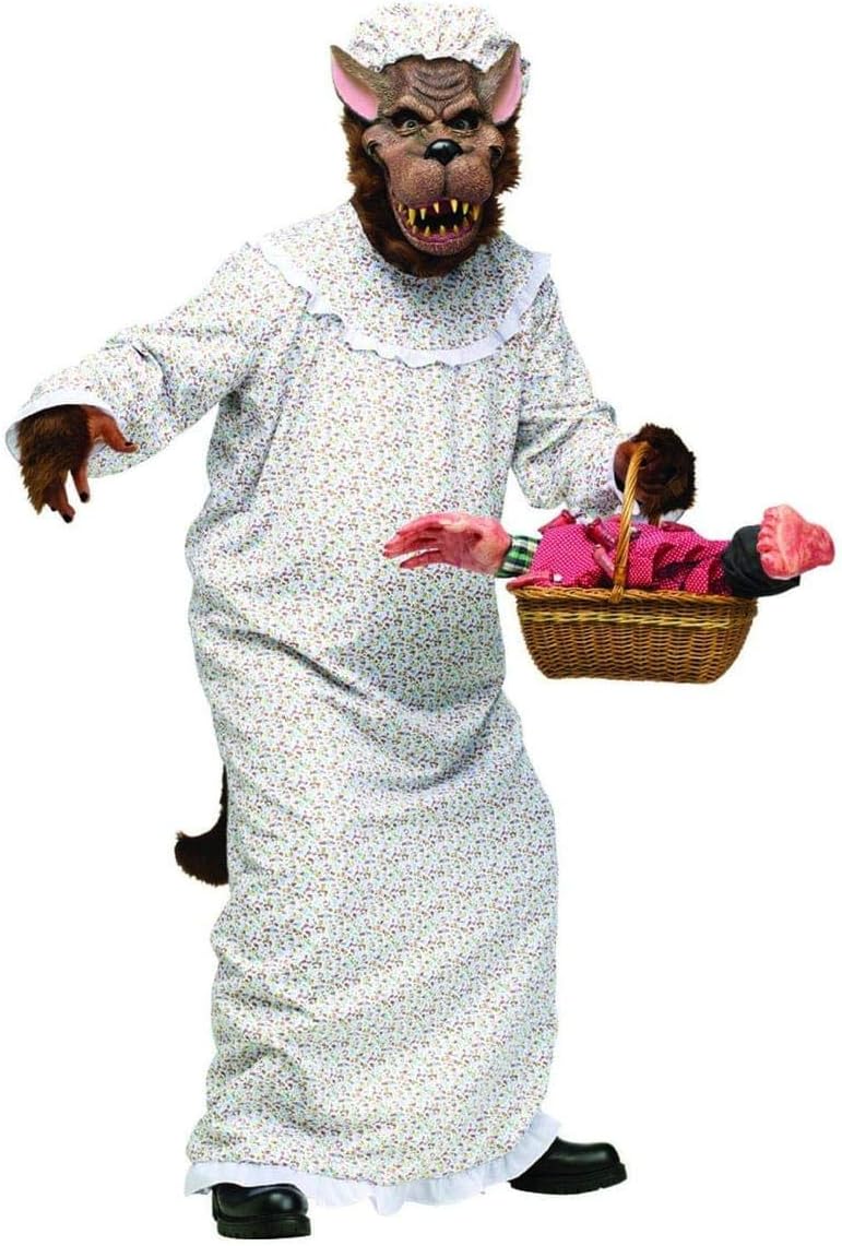 Certified Big Bad Granny Wolf Costume — WeirdThingsToBuy weird find