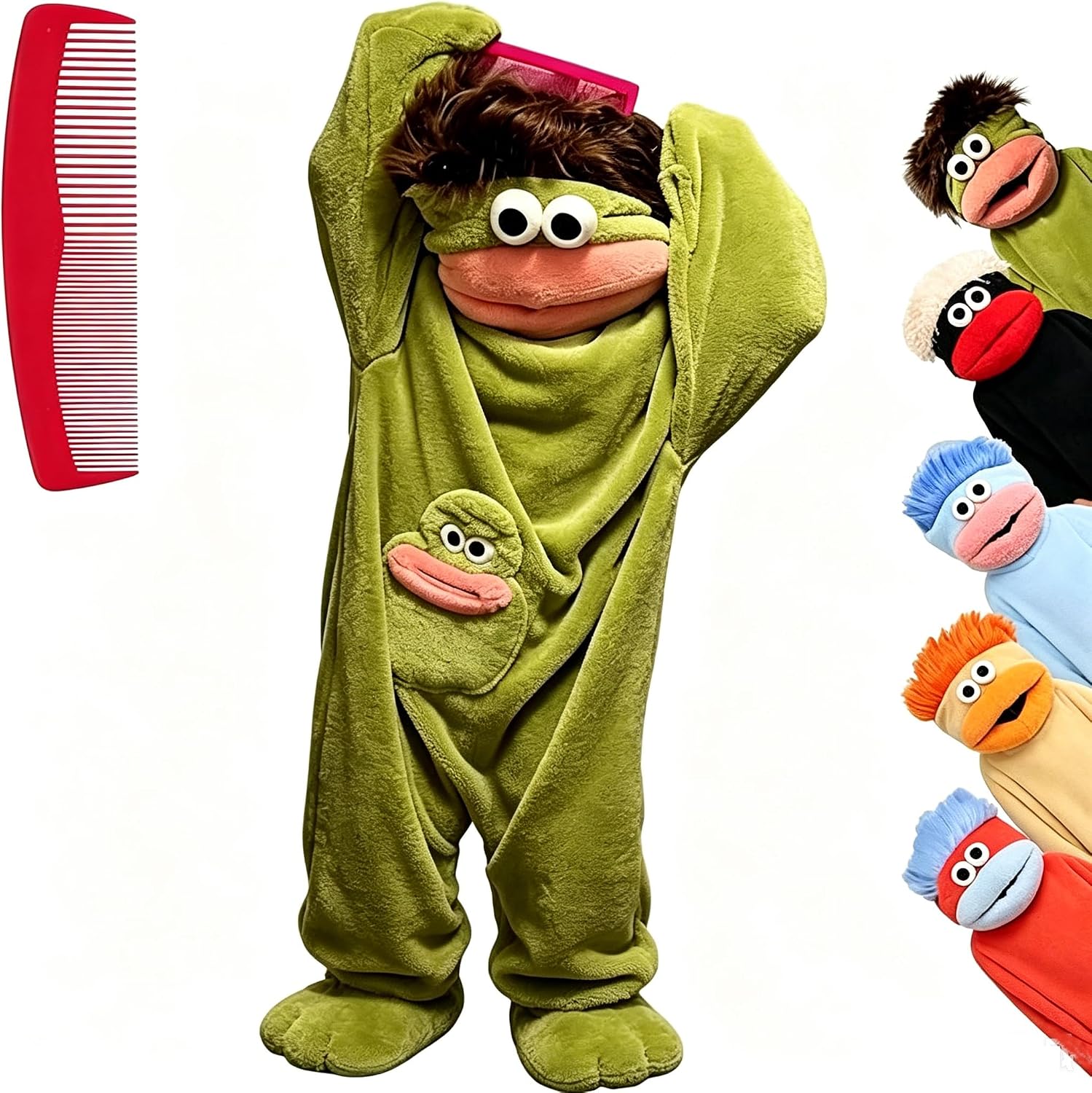 Certified Big Month Monster Onesie Pajamas — WeirdThingsToBuy weird find