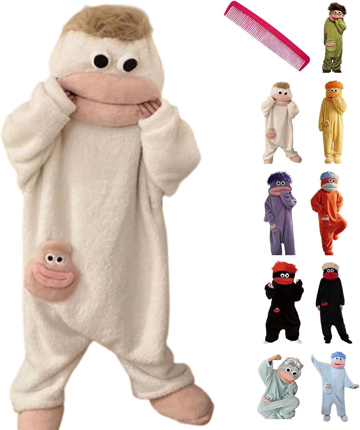 Certified Big Mouth Monster Onesie Adult — WeirdThingsToBuy weird find