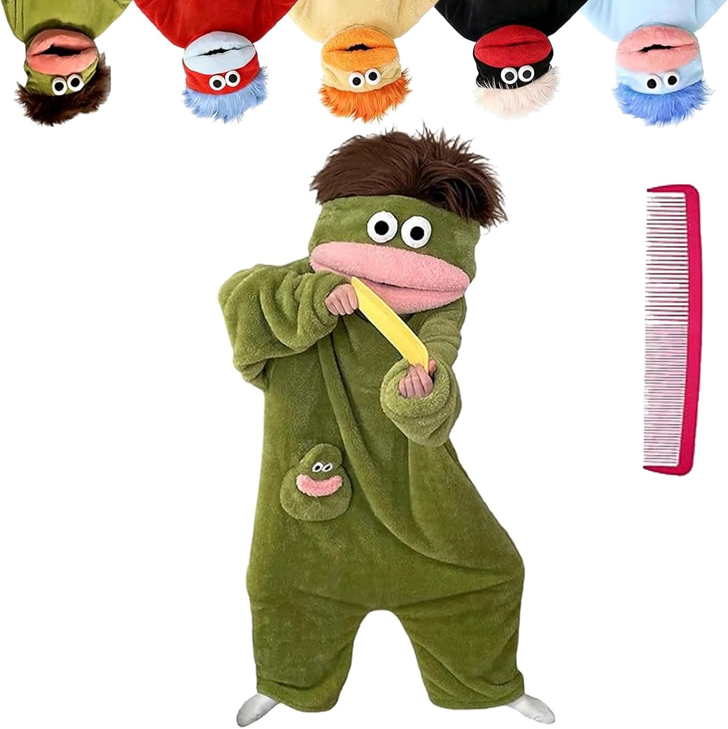 Certified Big Mouth Monster Onesie Silly — WeirdThingsToBuy weird find