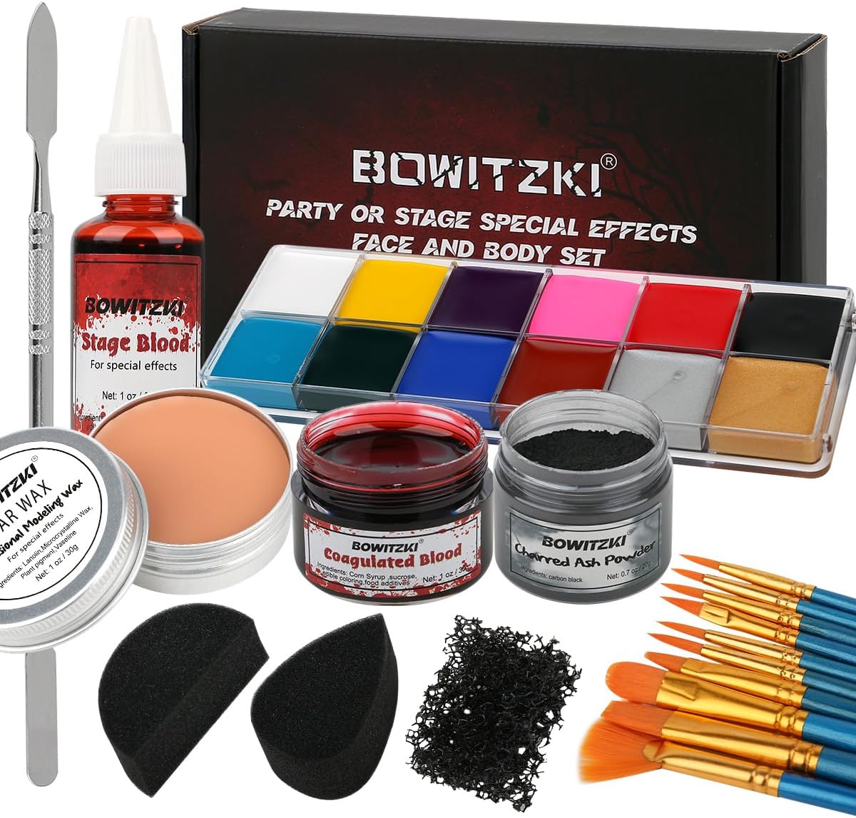 Certified Bowitzki Halloween Makeup Special Effects — WeirdThingsToBuy weird find