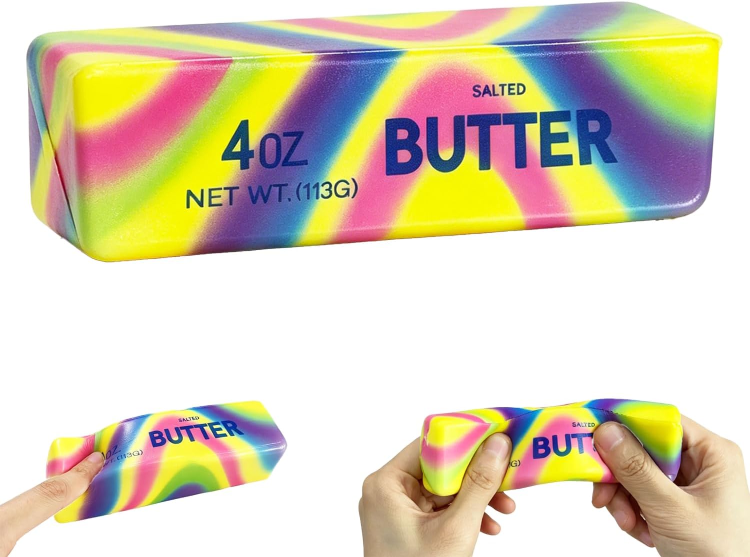 Certified Butter Squishy Stress Toy Realistic — WeirdThingsToBuy weird find