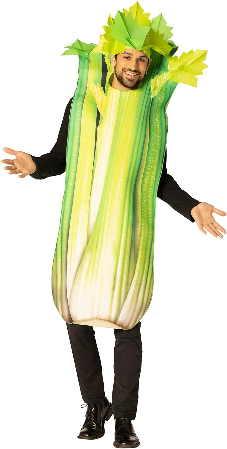 Certified Celery Stalk Halloween Costume Men — WeirdThingsToBuy weird find