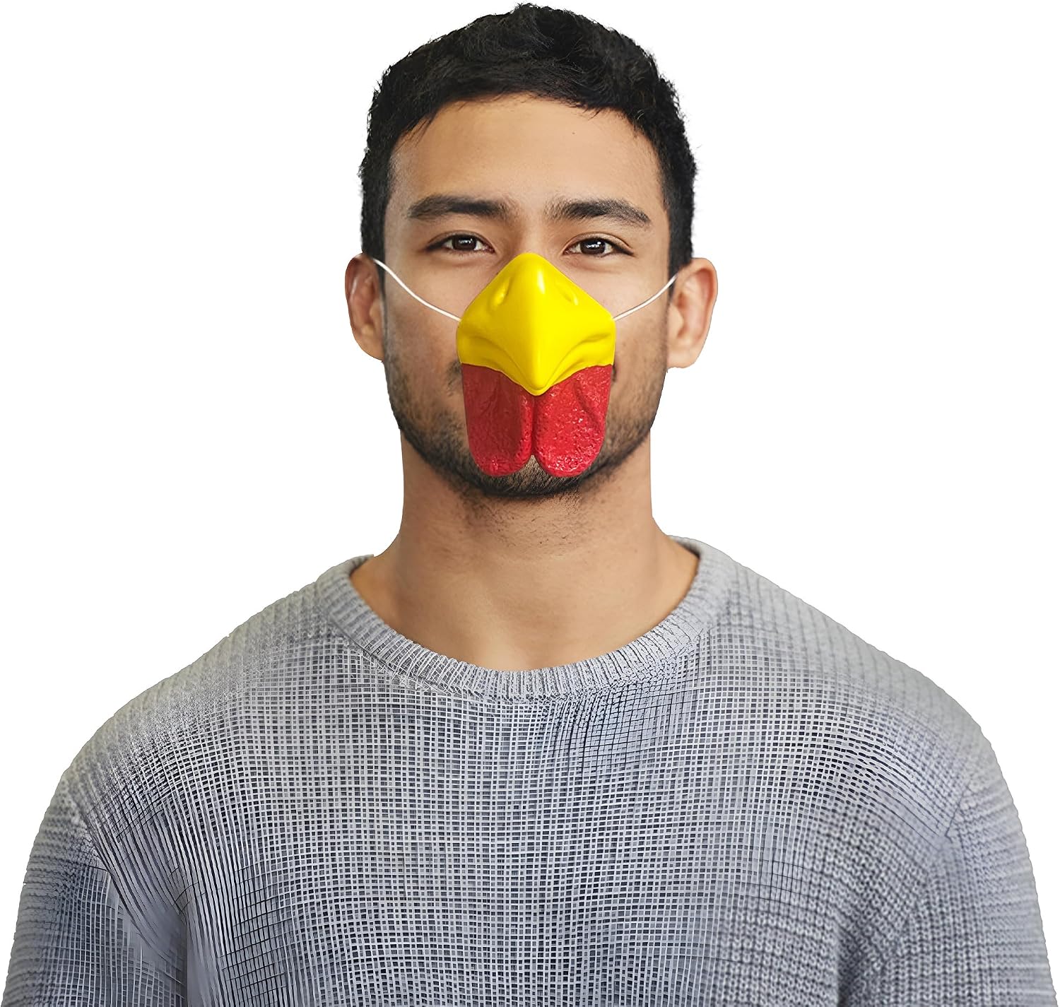 Certified Chicken Beak Mask — WeirdThingsToBuy weird find