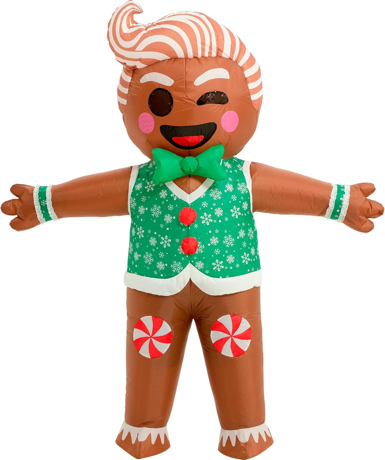 Certified Christmas Inflatable Costume Adult Blow — WeirdThingsToBuy weird find