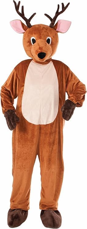 Certified Christmas Reindeer Mascot Costume Party — WeirdThingsToBuy weird find