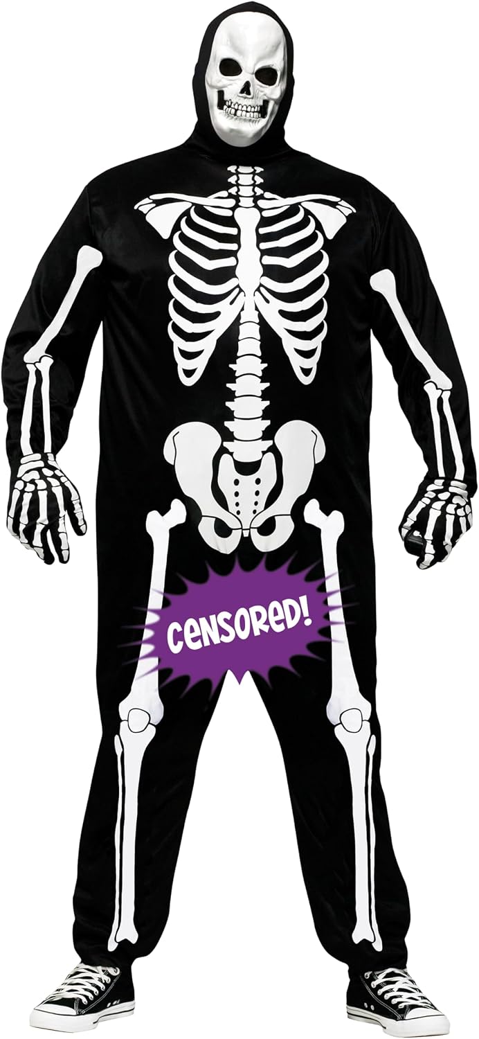 Certified Costumes Men's Skeleboner Plus Size — WeirdThingsToBuy weird find
