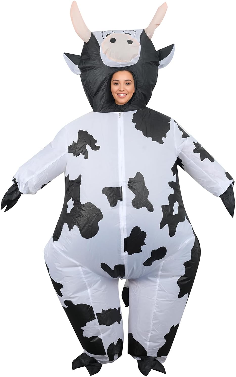 Certified Cow Costume Adult Inflatable Cow — WeirdThingsToBuy weird find