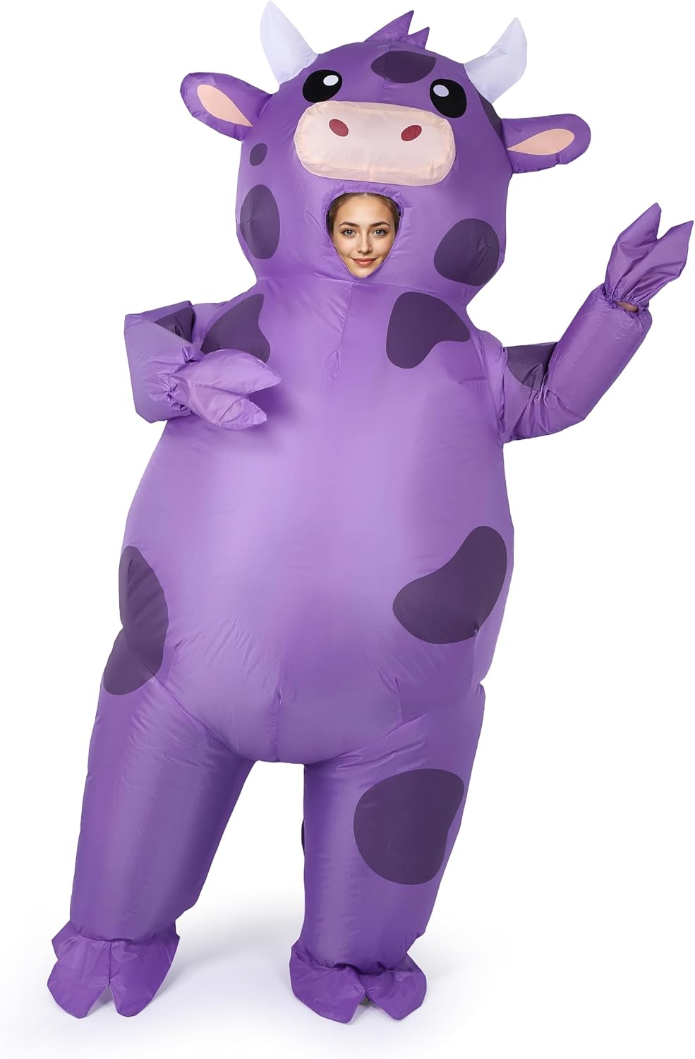 Certified Cow Inflatable Costume Cow Costume — WeirdThingsToBuy weird find
