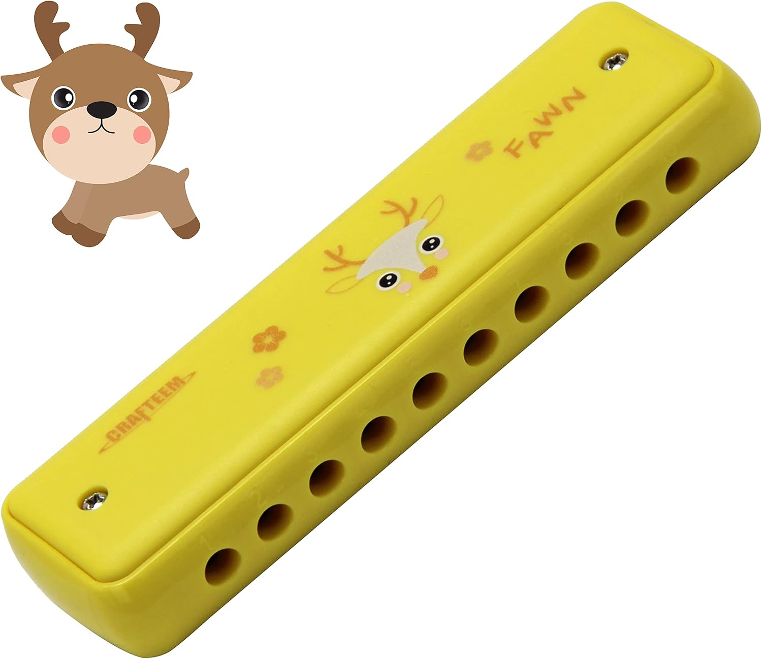 Certified Crafteem Colored Harmonica Kids & — WeirdThingsToBuy weird find