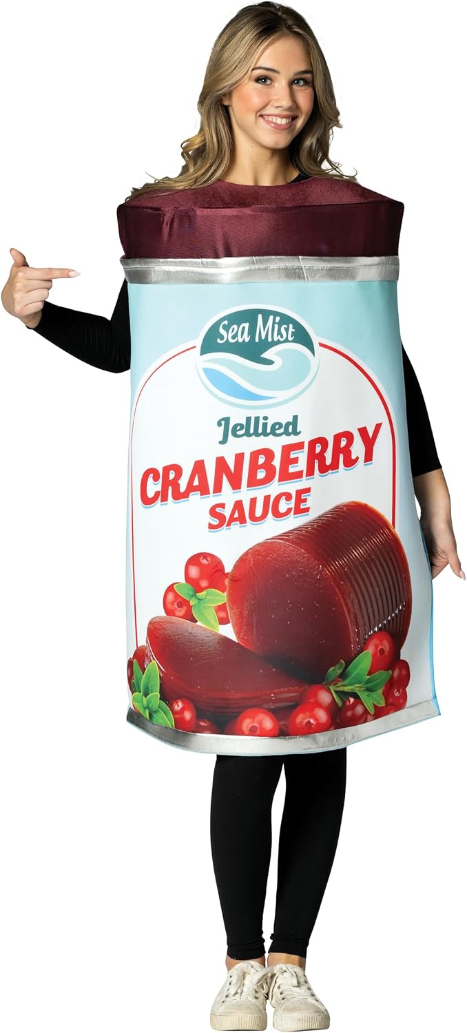 Certified Cranberry Sauce Holiday Halloween Costume — WeirdThingsToBuy weird find
