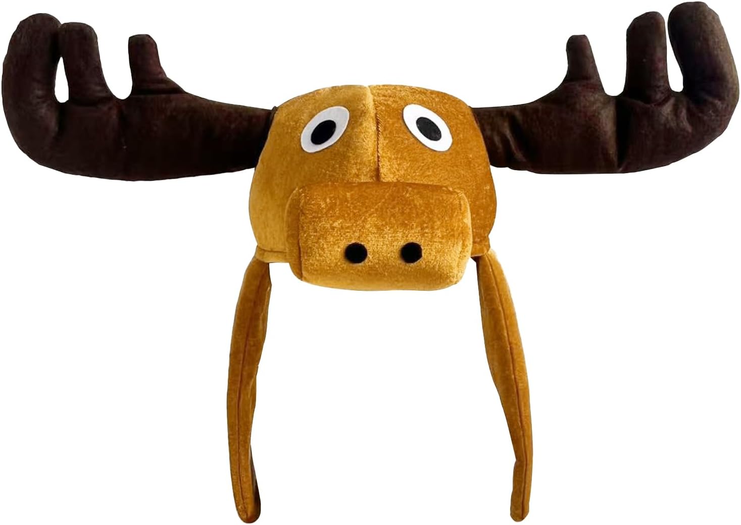 Certified Cute Cartoon Moose Hat Christmas — WeirdThingsToBuy weird find