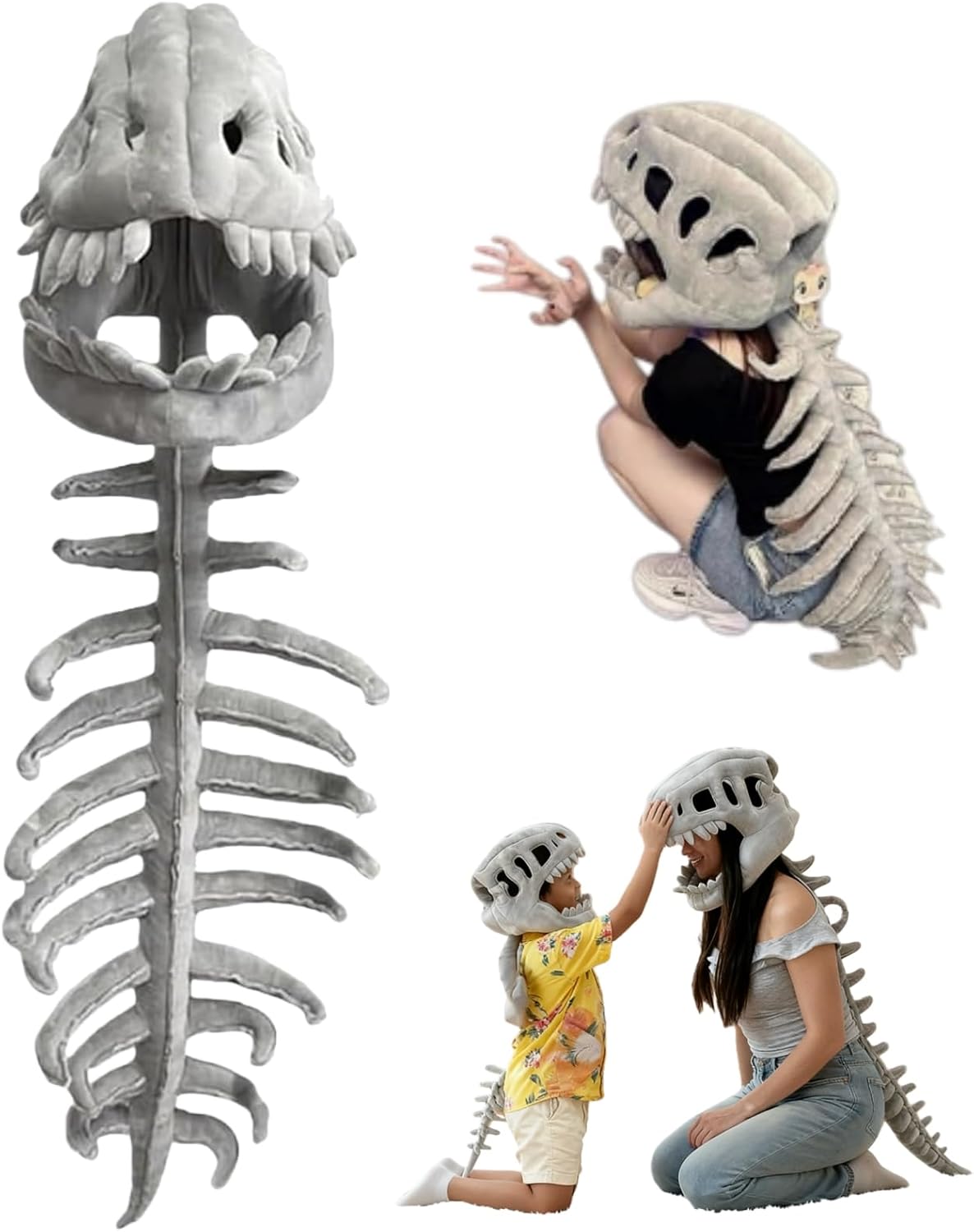 Certified Dinosaur Skeleton Costume 3d Spinosaurus — WeirdThingsToBuy weird find