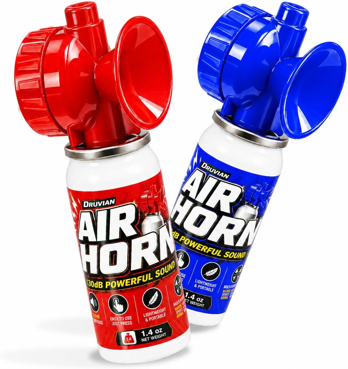 Certified Druvian Air Horn 130db Loud — WeirdThingsToBuy weird find