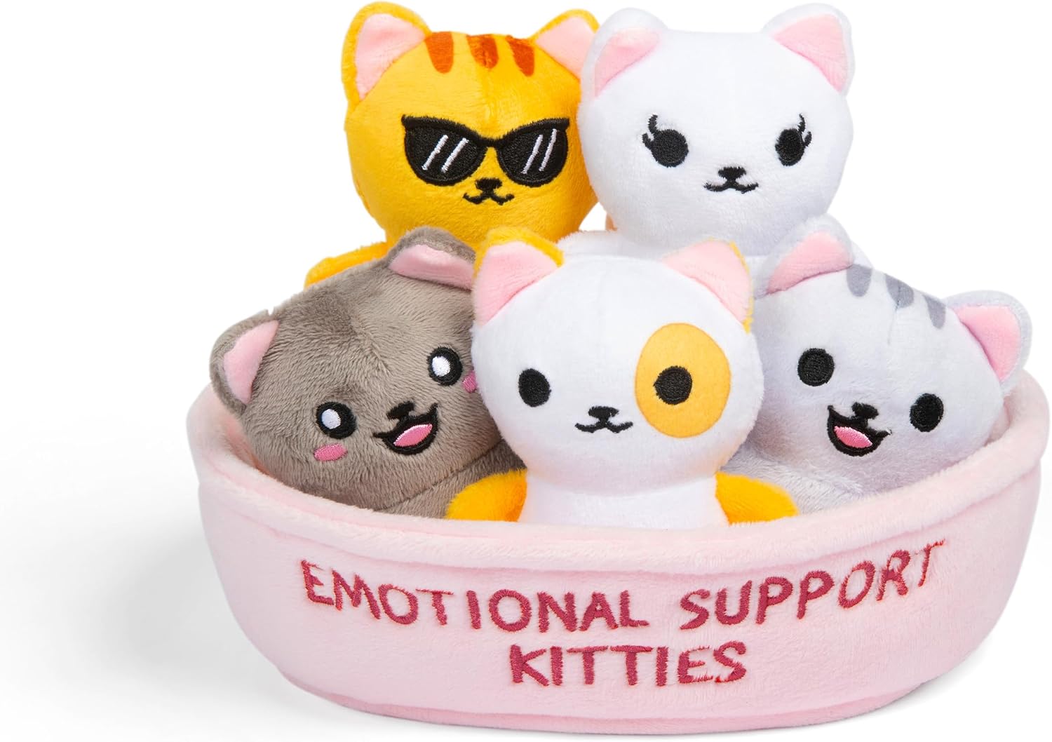 Certified Emotional Support Kitties Cuddly Stuffed — WeirdThingsToBuy weird find