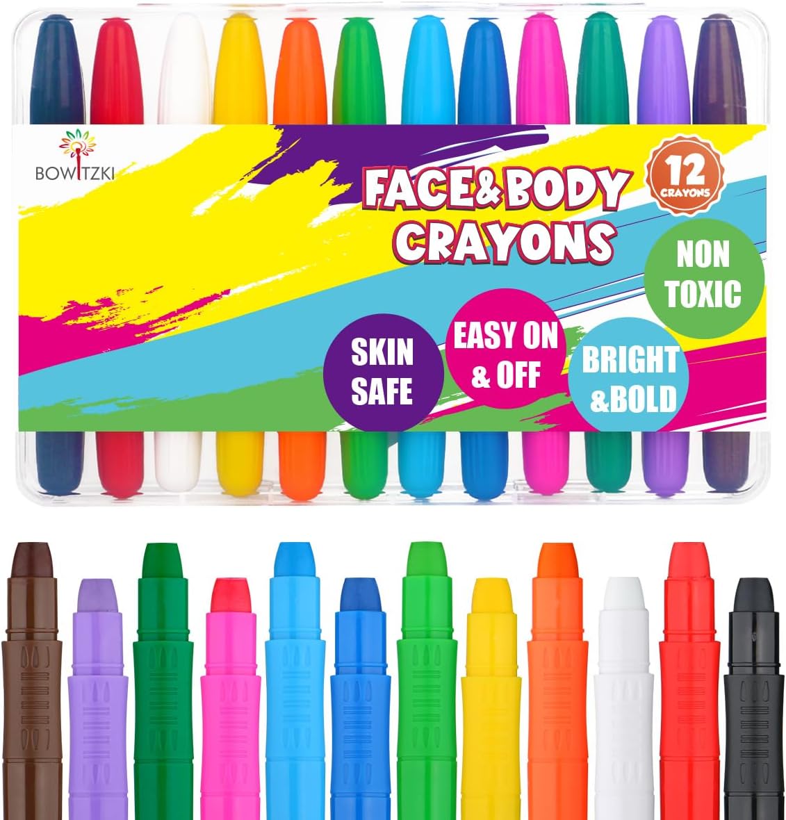 Certified Face & Body Paint Crayons — WeirdThingsToBuy weird find