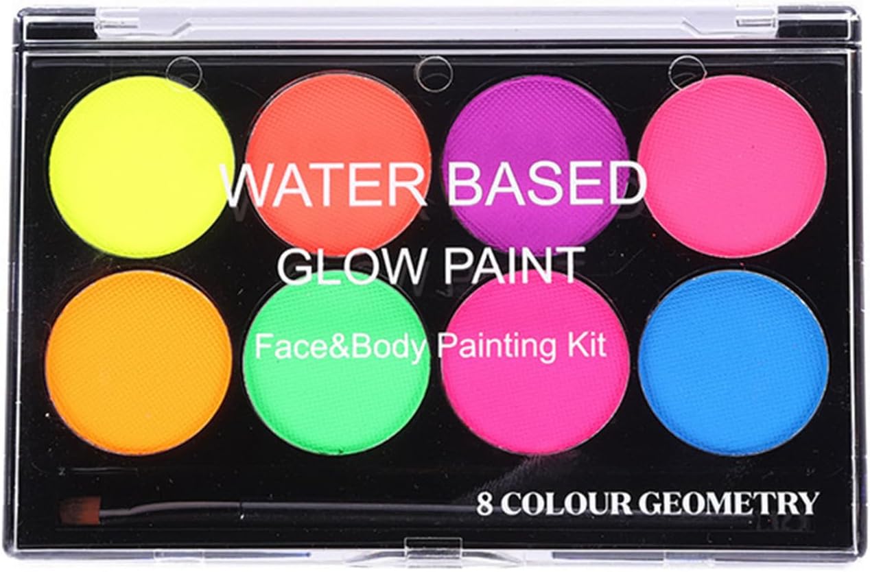 Certified Face Paint Palette 8 Vibrant — WeirdThingsToBuy weird find
