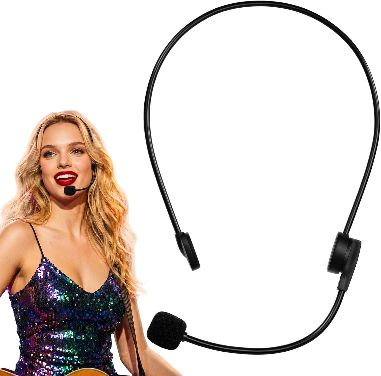 Certified Fake Microphone Headset Prop — WeirdThingsToBuy weird find