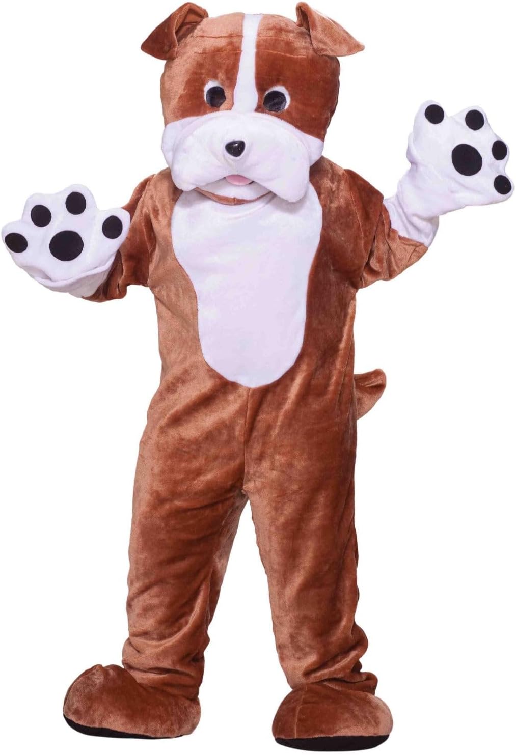 Certified Forum Deluxe Plush Bulldog Mascot — WeirdThingsToBuy weird find