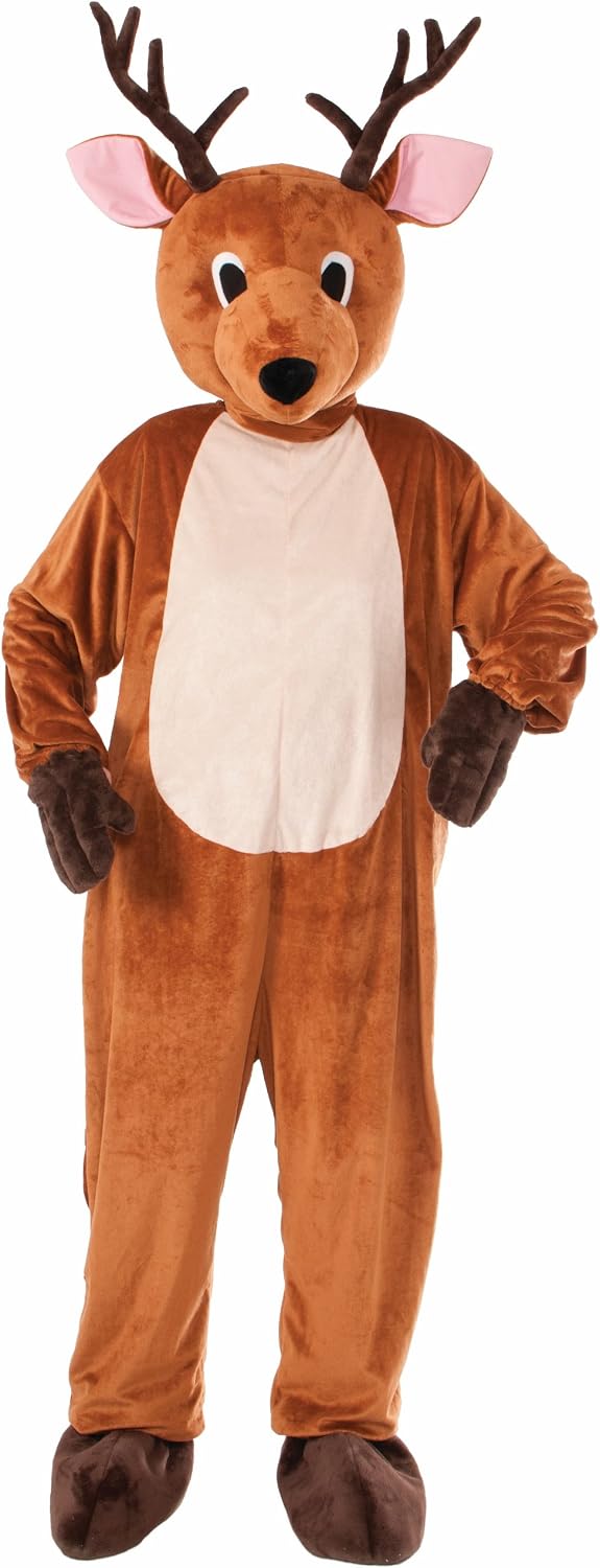 Certified Forum Novelties Men's Reindeer Plush — WeirdThingsToBuy weird find