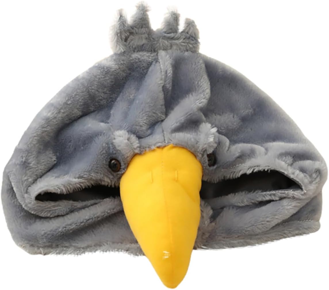 Certified Funny Bird Head Plush Party — WeirdThingsToBuy weird find