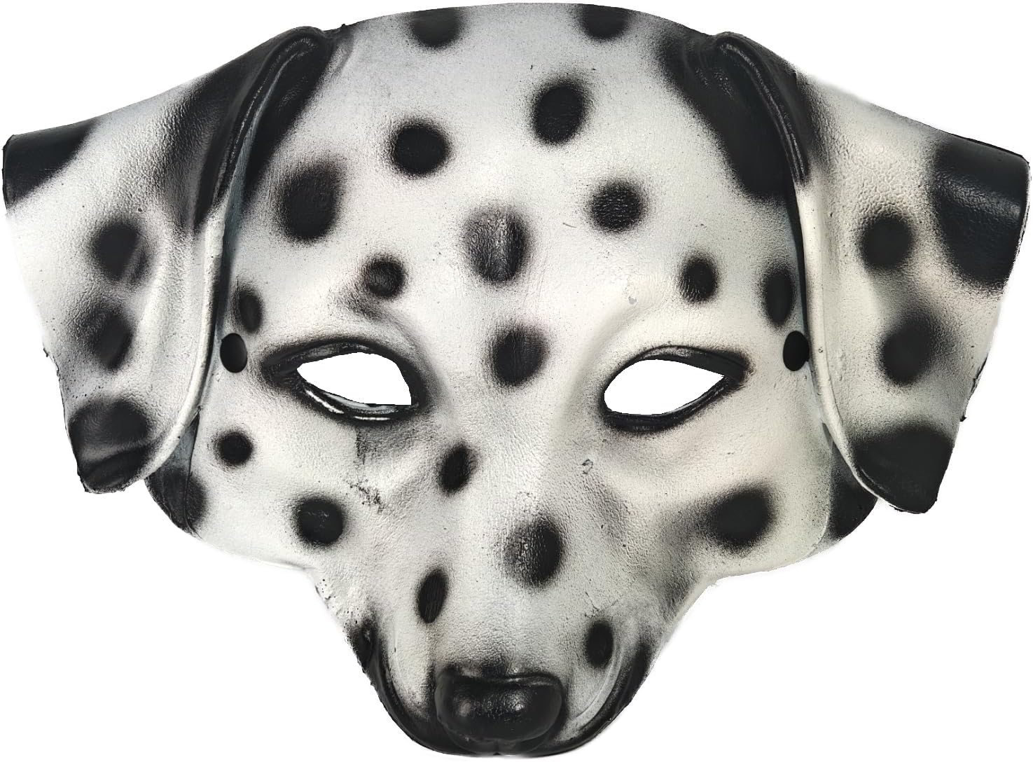 Certified Funny Dalmatian Dog Mask Half — WeirdThingsToBuy weird find