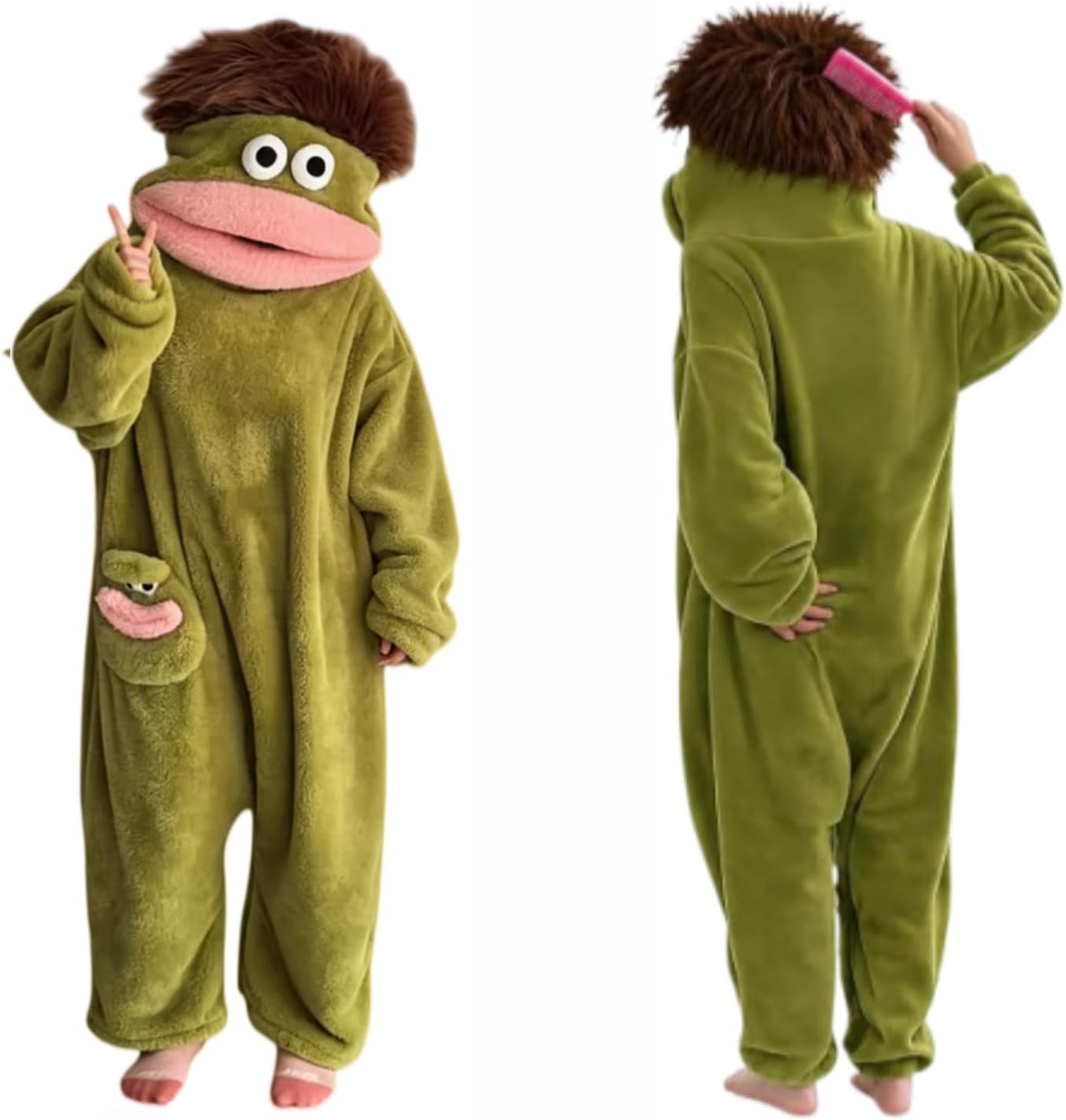 Certified Funny Green Big Mouth Monster — WeirdThingsToBuy weird find