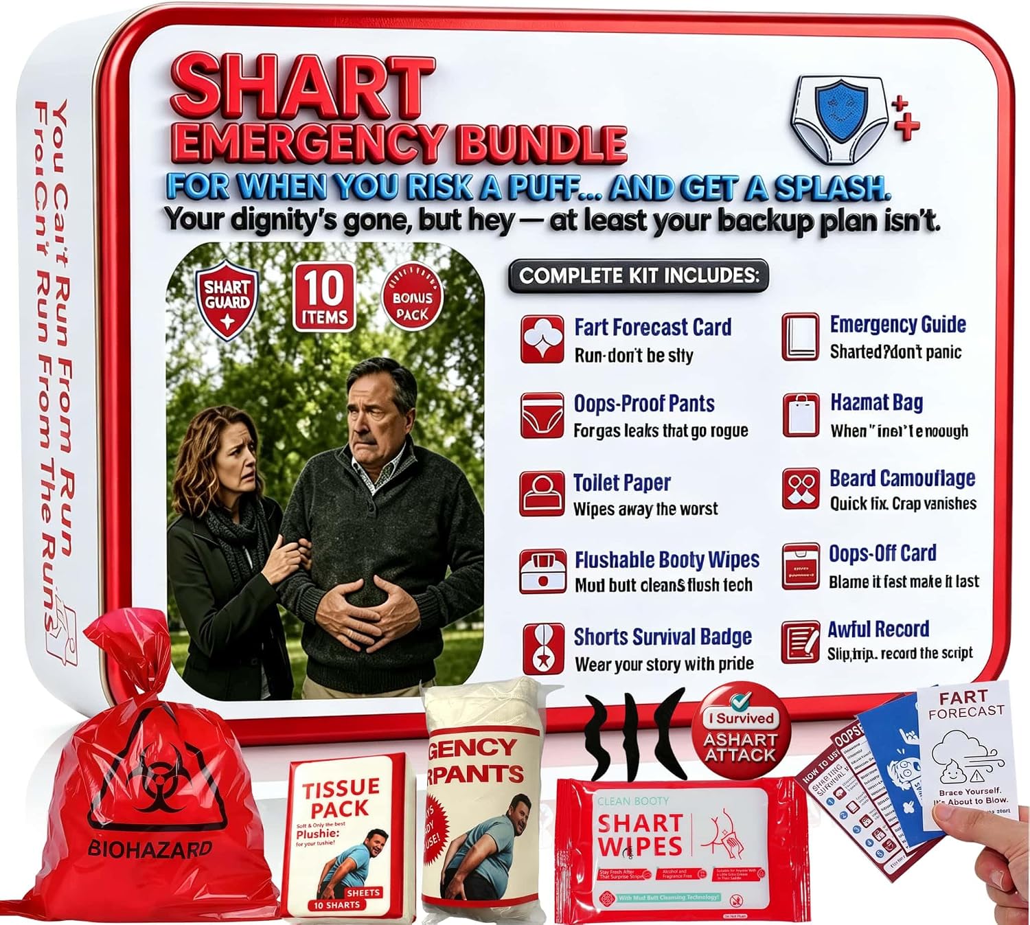 Certified Funny Shart Survival Kit Ultimate — WeirdThingsToBuy weird find