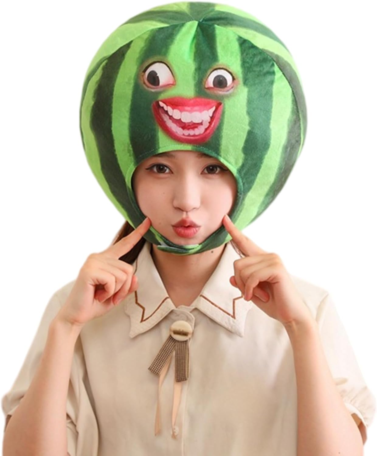 Certified Funny Watermelon Costume Headgear Hat — WeirdThingsToBuy weird find