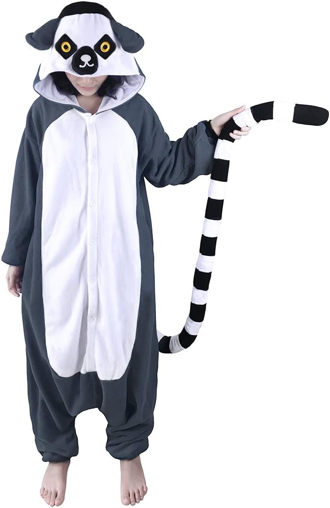 Certified Funnyparty Lemur Pajamas Unisex Adult — WeirdThingsToBuy weird find