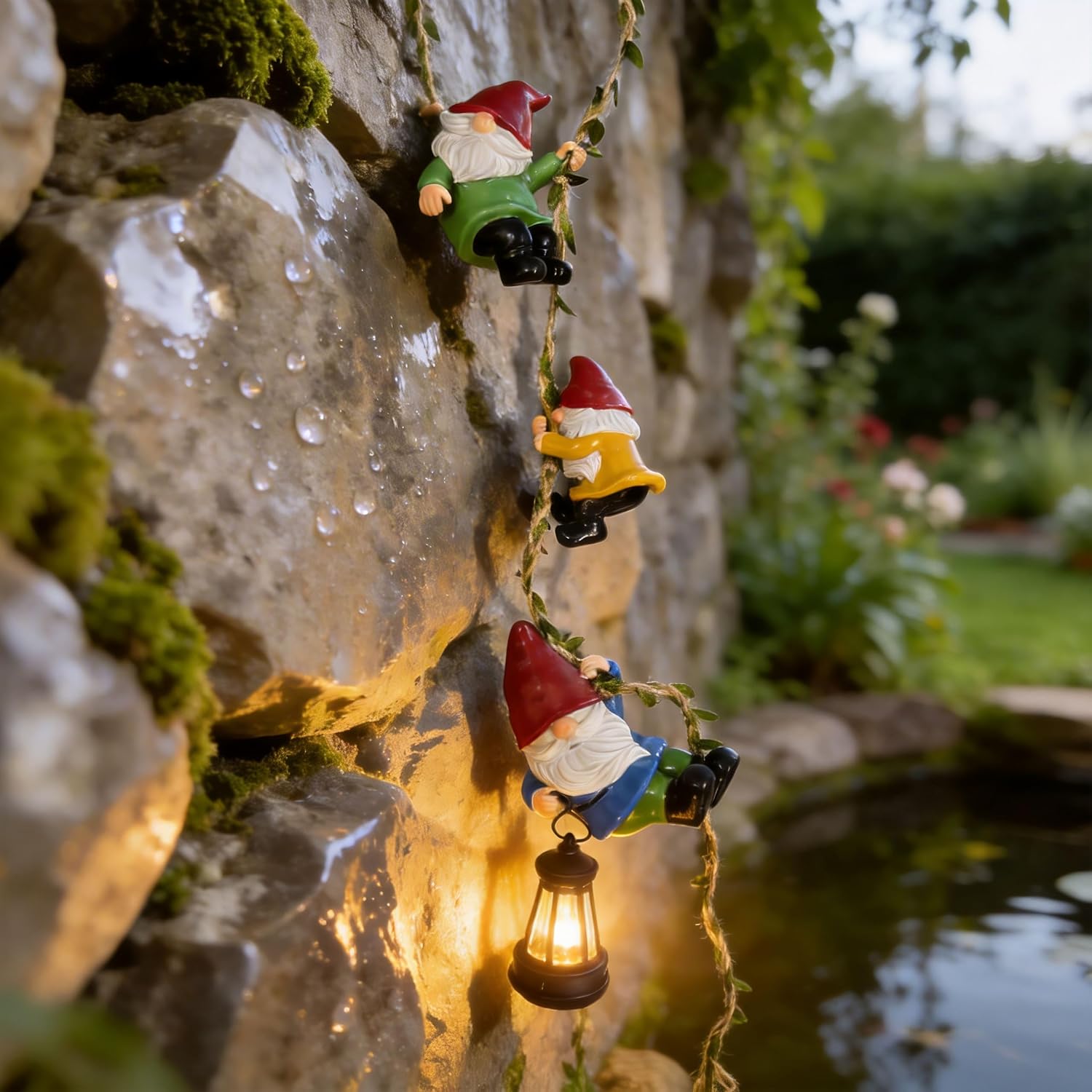 Certified Gnome Garden Hanging Decor 3 — WeirdThingsToBuy weird find