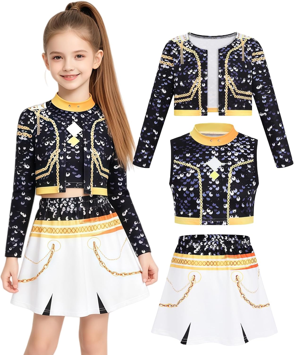 Certified Golden Pop Performer Costume Kids — WeirdThingsToBuy weird find