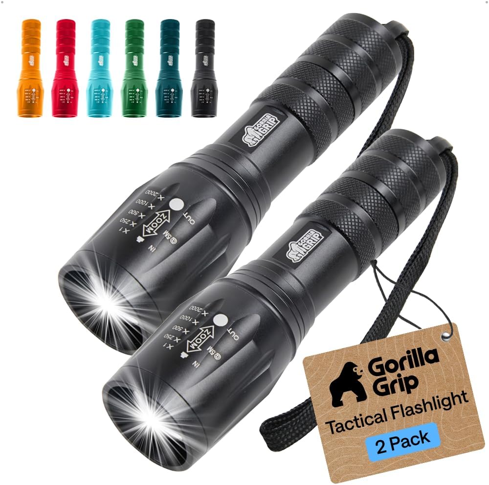Certified Gorilla Grip Powerful Led Tactical — WeirdThingsToBuy weird find